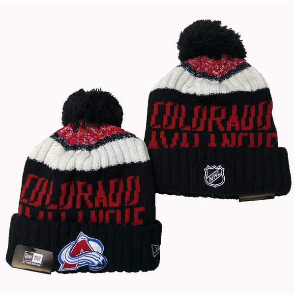 Colorado Avalanche Knits Hats 002